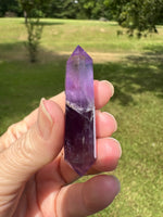 Double Terminated Phantom Amethyst Scepter Wand #24