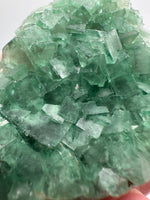 Green Fluorite Crystal Cluster from Madagascar