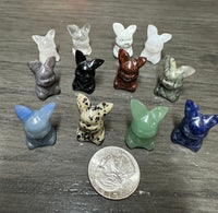 Pikachu Mini Gemstone Carvings