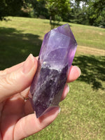 Double Terminated Phantom Amethyst Scepter Wand #13