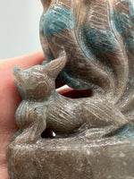Trolleite Nine-Tailed Fox Carving