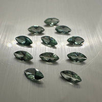 Created Chrome Tourmaline 6x3mm Marquise
