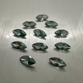 Created Chrome Tourmaline 6x3mm Marquise