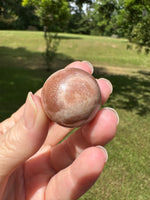 Sparkling Sunstone Sphere mixed with Moonstone #17
