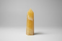 Orange Mexican Calcite Obelisk Tower #1