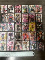 Cartoon Animal Graffiti Art Stickers Set of 50