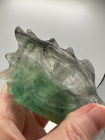 Fluorite Dragon Head Carving #15