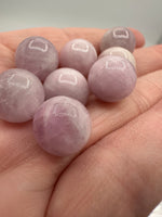 Natural Pink Kunzite Sphere Bin #2
