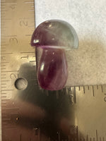 Colorful Fluorite Mushroom Carving #14