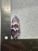 Double Terminated Chevron Amethyst Point #10