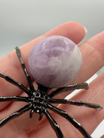 Spider with Amethyst Sphere