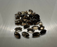 Marquise Smoky 6x3mm Quartz