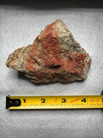 Vanadinite, Old Yuma Mine, Gila County, AZ