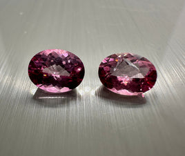 Pink Topaz 9x7mm Oval