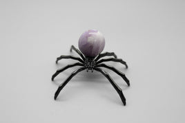 Spider with Amethyst Sphere