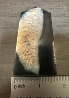 Black Onyx & Quartz Obelisk Tower #1
