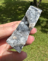 Black Chalcedony Sphalerite Obelisk Tower #4