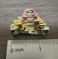 Bismuth Crystal Specimen, Grown in Germany