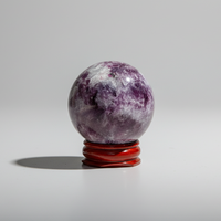Spark Lepidolite Sphere #6