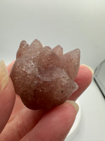 Small Nine Tail Fox Carvings Labradorite/Strawberry Quartz