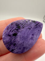 Charoite Pear Shape Cabochon Good Quality #1