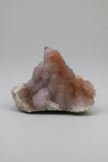 Amethyst Spirit Cactus Quartz Crystal Cluster #1| Gems & Minerals Rock