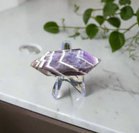 Double Terminated Chevron Amethyst Point #5