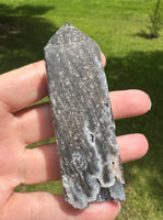 Black Chalcedony Sphalerite Obelisk Tower #9