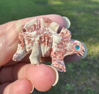 Carved Stegosaurus Soapstone #2