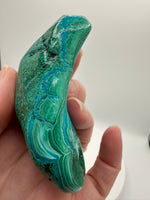 Polished Malachite,Chrysocolla Freeform Zaire, Africa #10