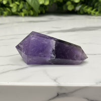 Double Terminated Phantom Amethyst Scepter Wand #1