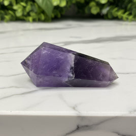 Double Terminated Phantom Amethyst Scepter Wand #1
