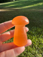 Peach Selenite Mushroom #5