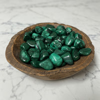 Natural Malachite Tumbles