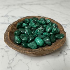 Natural Malachite Tumbles