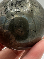 Black Pyrite Sphere 52.25mm #4