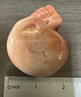 Orange Jade Skull #2