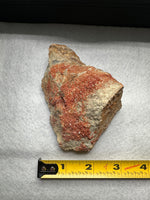 Vanadinite, Old Yuma Mine, Gila County, AZ