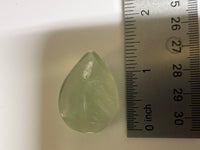 Pear Shape Candy Fluorite Cabochon #13