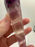 Purple Fluorite Scepter Wand #4