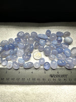 Blue Chalcedony Tumbles