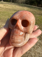 Orange Jade Skull #5