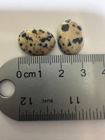 Dalmatian Jasper 18x13mm Cabochon Pair