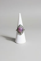 Natural Charoite Ring #21