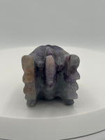 Fluorite Dragon Head Carving #10