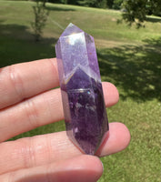 Double Terminated Phantom Amethyst Scepter Wand #15