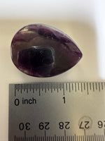 Pear Shape Candy Fluorite Cabochon #5