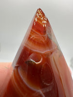 Carnelian Mixed Quartz Arrow Tower #7