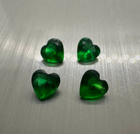 Manmade Emerald 5mm Heart