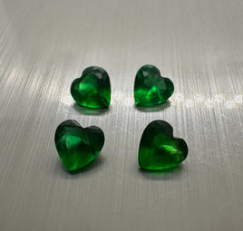 Manmade Emerald 5mm Heart